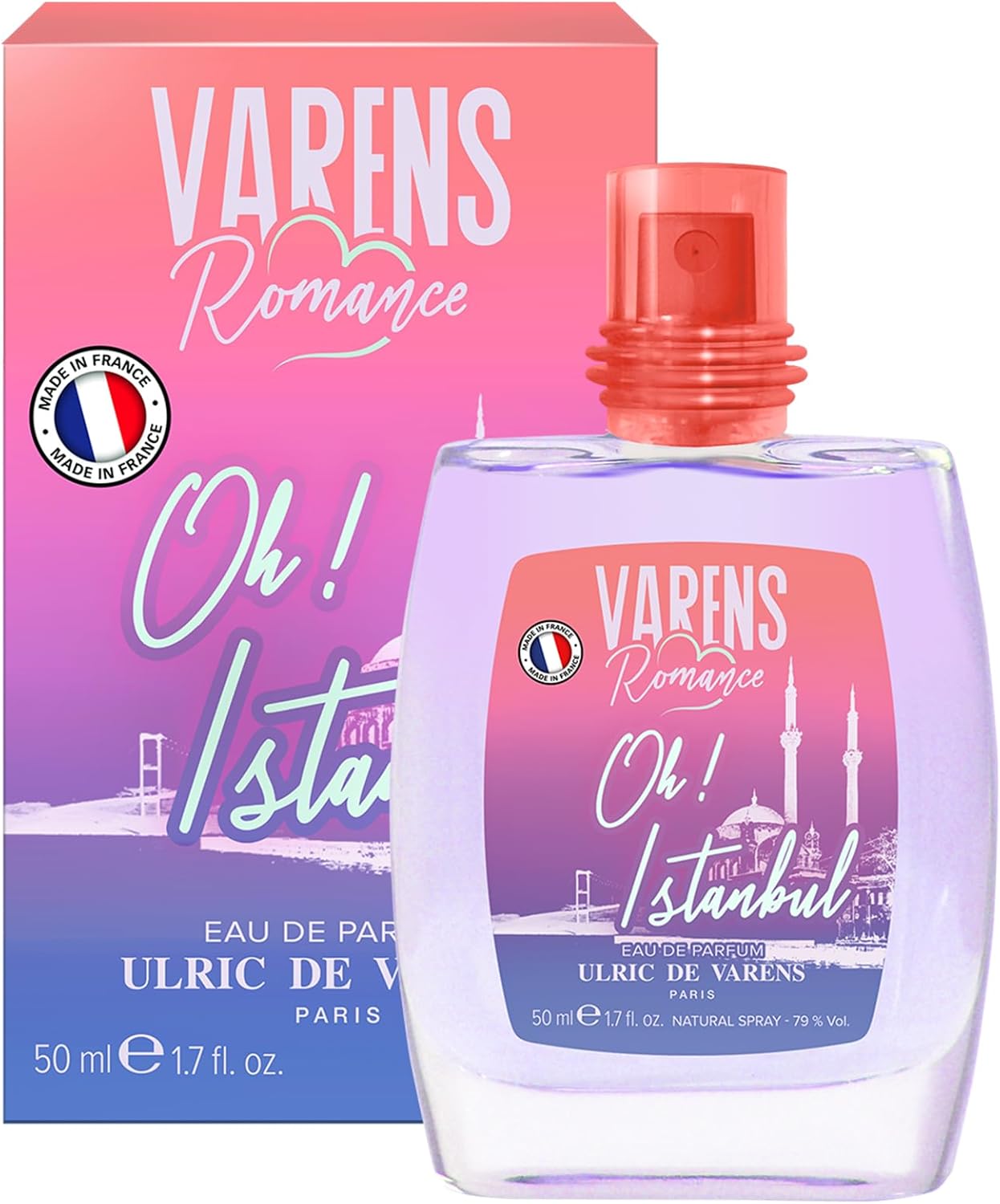ILLUSIONE Roselie EDP Kadın Parfüm 50 ml | Kremsi-Misk-Pudramsı | Şeftali, Beyaz Çiçek, Paçuli