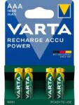 Varta 57033 1000 Mah Şarj Edilebilir İnce Kalem Pil 4’lü