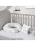 Yataş %100 Pamuk Emzirme ve Destek Minderi – Ergonomik, Çok Yönlü, 55x55x12 cm, Anne ve Bebek İçin