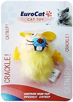 M-PETS CHARMY BUNNY CATNİPLİ KEDİ OYUNCAĞI OLTA BROWN