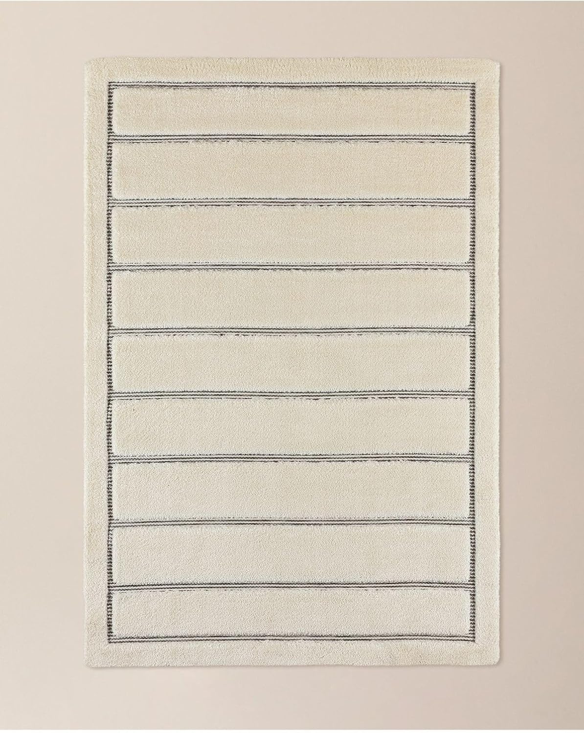 Madame Coco Avril Halı, Krem Rengi, 80 x 150