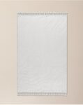 Madame Coco Pluie Rölyef Halı, Beyaz, 150 x 230