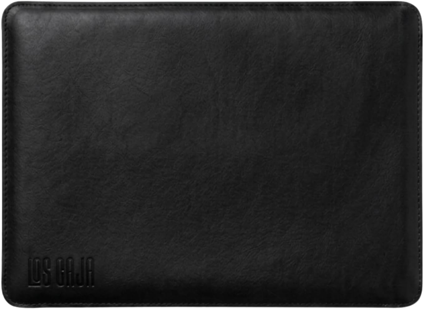 Minimalist 14 İnç Laptop Kılıfı, Vegan Deri, Su İtici Özellikli, Bilgisayar Notebook Laptop Çantası (Siyah, 14 İnç)