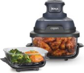Ninja CRISPi 4-in-1 Taşınabilir Cam Hazneli Pişirme Sistemi – Blue FN101EUGY