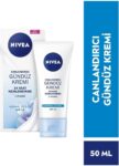 NIVEA Essentials Canlandırıcı Gündüz Yüz Bakım Kremi, 50 ml, Normal Ciltler, E Vitamini, Lotus Çiçeği, Doğal Manolya Özü ile 24 Saat Yoğun Nemlendirme, SPF15 Güneş Koruması