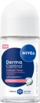 NIVEA Kadın Roll on Deodorant Derma Control Natural Tone 50 ml, Koltuk Altı Kararmasına Karşı Etkili, Eşit Cilt Tonu, 72 Saat Anti Perspirant Koruma, C Vitamini, Hyaluronik Asit, Alkol İçermez