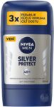 NIVEA MEN Erkek Stick Deodorant Silver Protect 50 ml, Ter ve Ter Kokusna Karşı 72 Saat Anti-perspira
