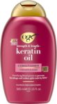 ogx kırılma karşıtı keratin oil saç bakım kremi 385ml