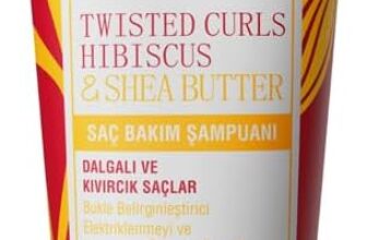 URBAN Care Twisted Curls Hibiscus & Shea Butter Kıvırcık ve Dalgalı Saçlara Özel Saç Bakım Şampuanı Sülfatsız 250 ml- Vegan