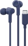 Belkin SoundForm Kablolu Kulaklık (Mavi) – Mikrofonlu Kulak İçi Tasarım, USB-C Konnektör, iPhone 15, iPad Mini, Galaxy ve Android Cihazlarla Uyumlu